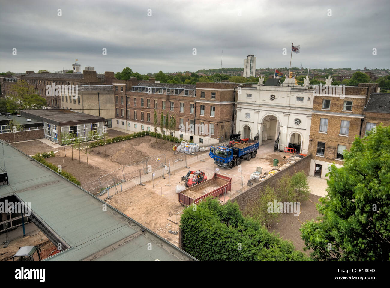 Woolwich caserma Foto Stock