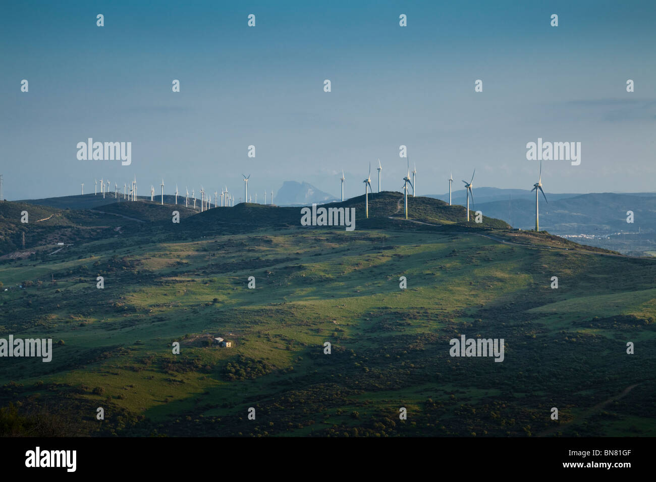 Andalucia Wind Farm - Foto Stock