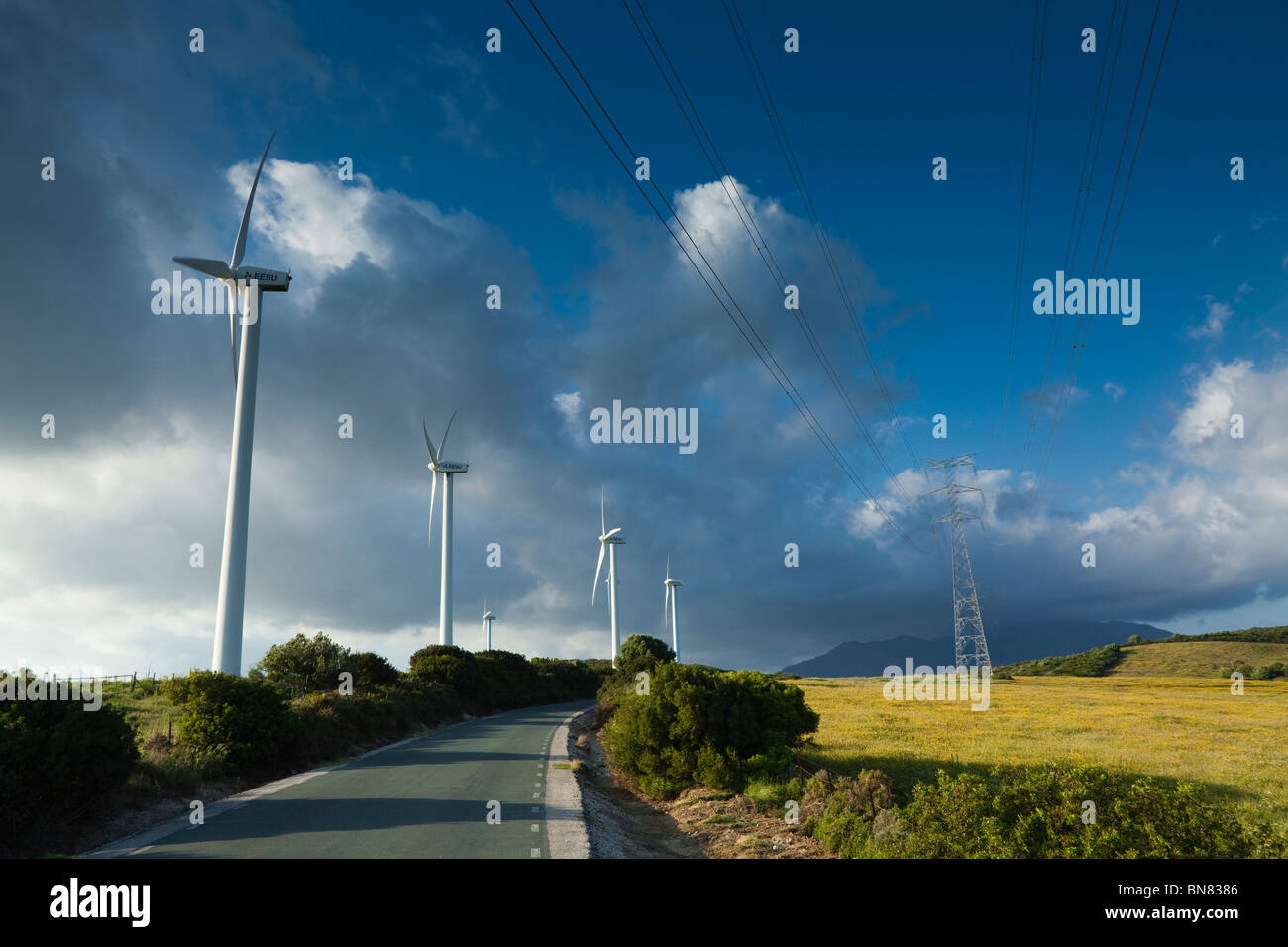 Andalucia Wind Farm - Foto Stock