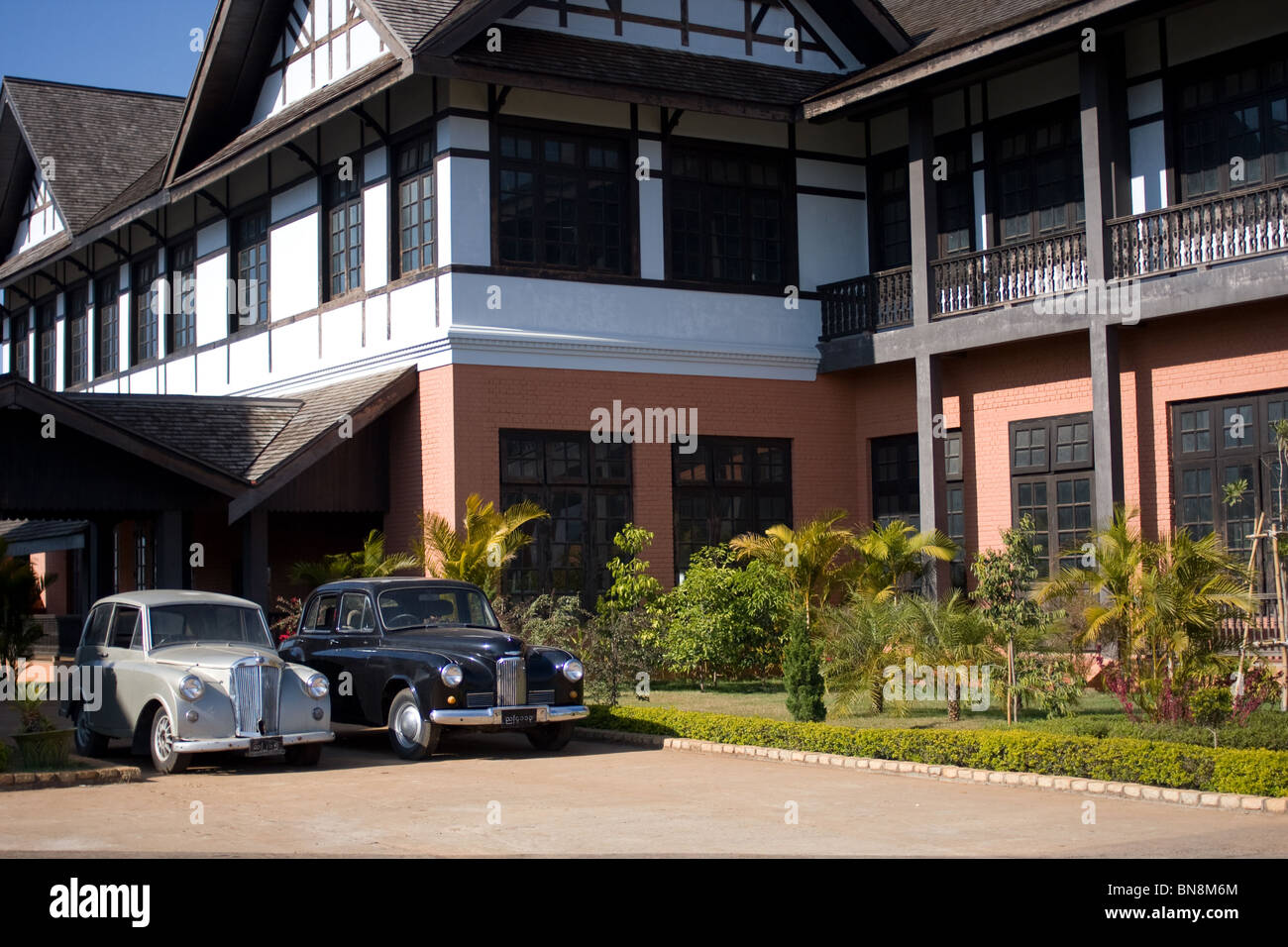 Uno stato-run resort turistico di Pyin Oo Lwin (Maymyo), Divisione Mandalay, Myanmar (Birmania) Foto Stock