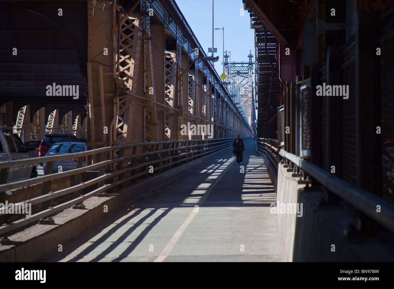 Triborough o Robert F Kennedy bridge in New York City Foto Stock