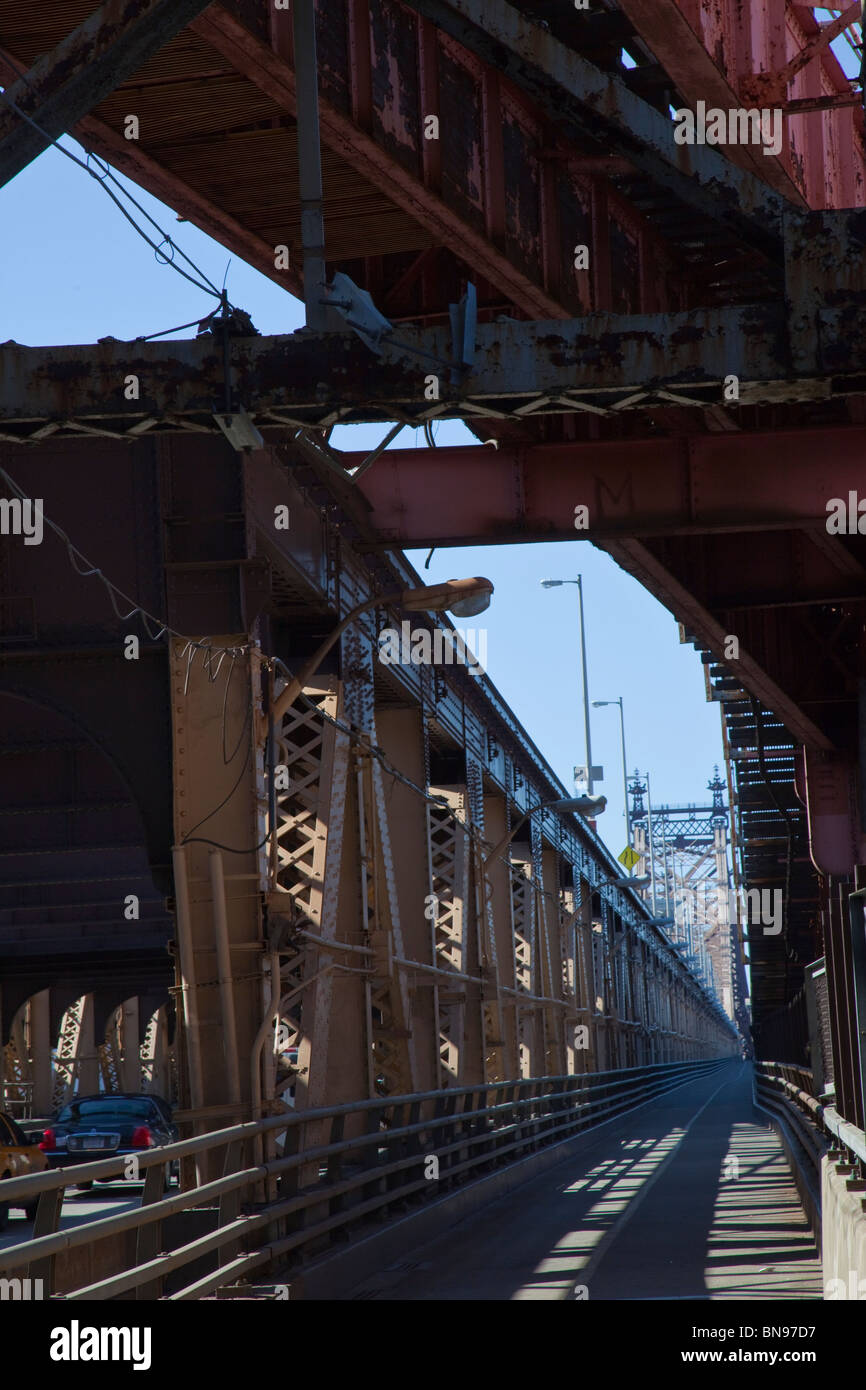 Triborough o Robert F Kennedy bridge in New York City Foto Stock