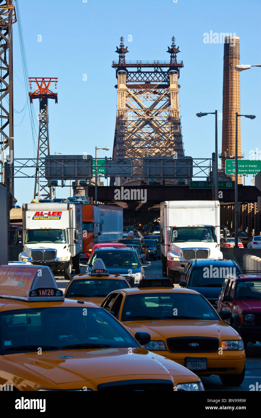 Triborough o Robert F Kennedy bridge in New York City Foto Stock