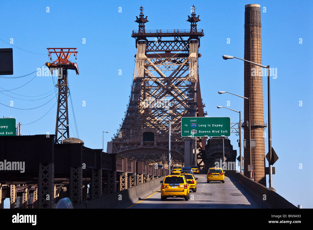 Triborough o Robert F Kennedy bridge in New York City Foto Stock