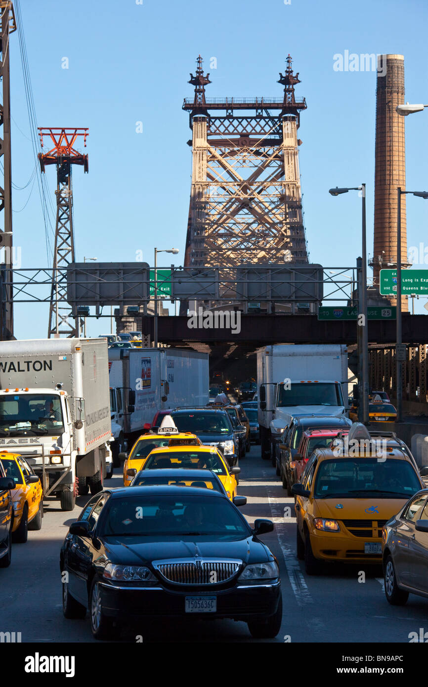 Triborough o Robert F Kennedy bridge in New York City Foto Stock