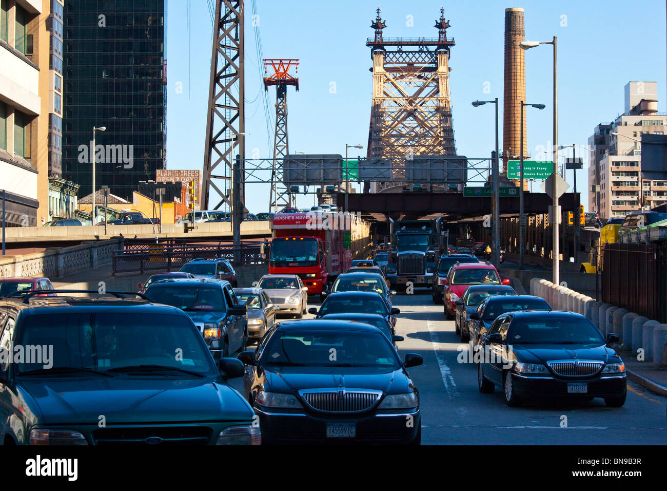 Triborough o Robert F Kennedy bridge in New York City Foto Stock