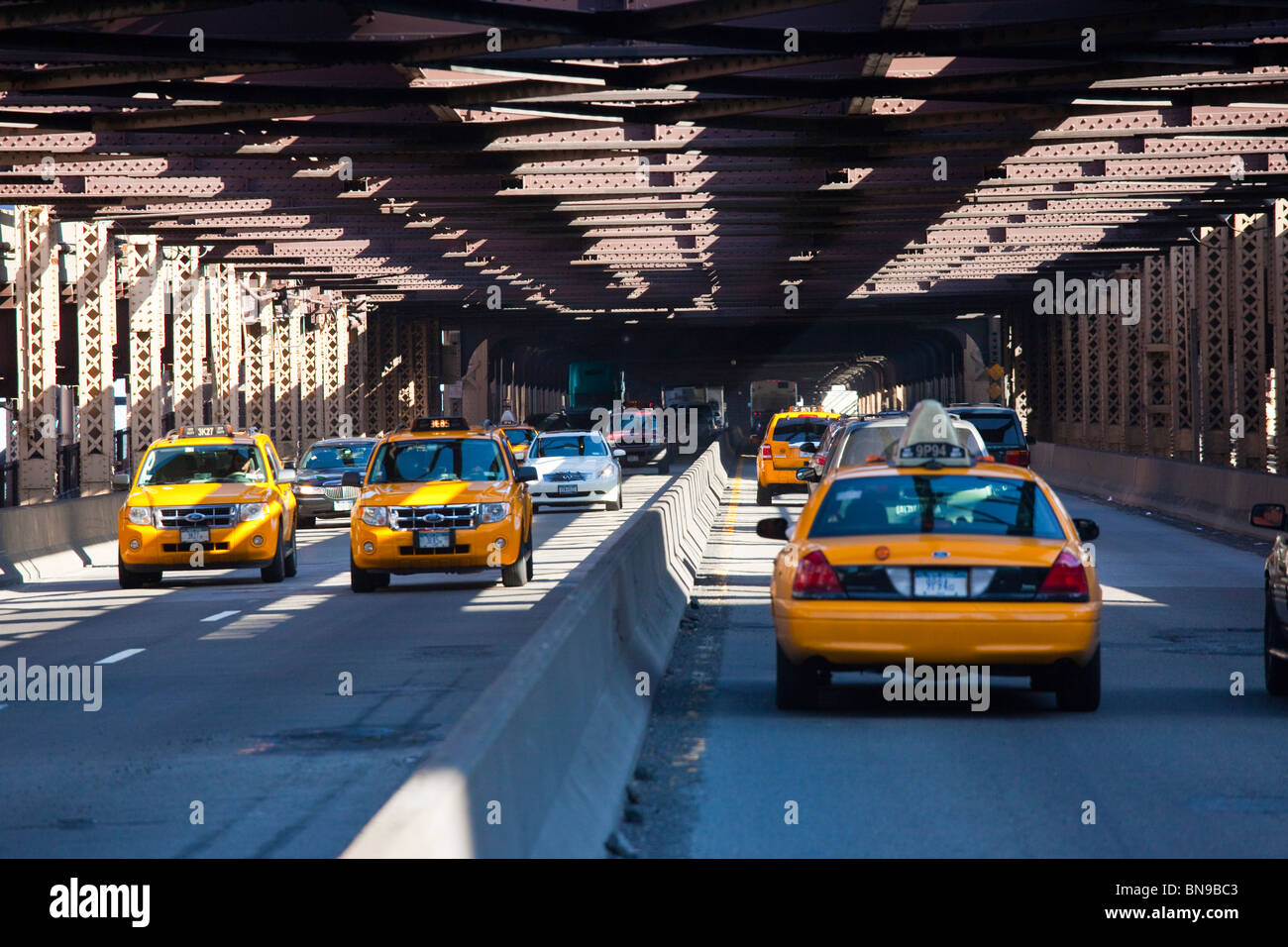 Triborough o Robert F Kennedy bridge in New York City Foto Stock