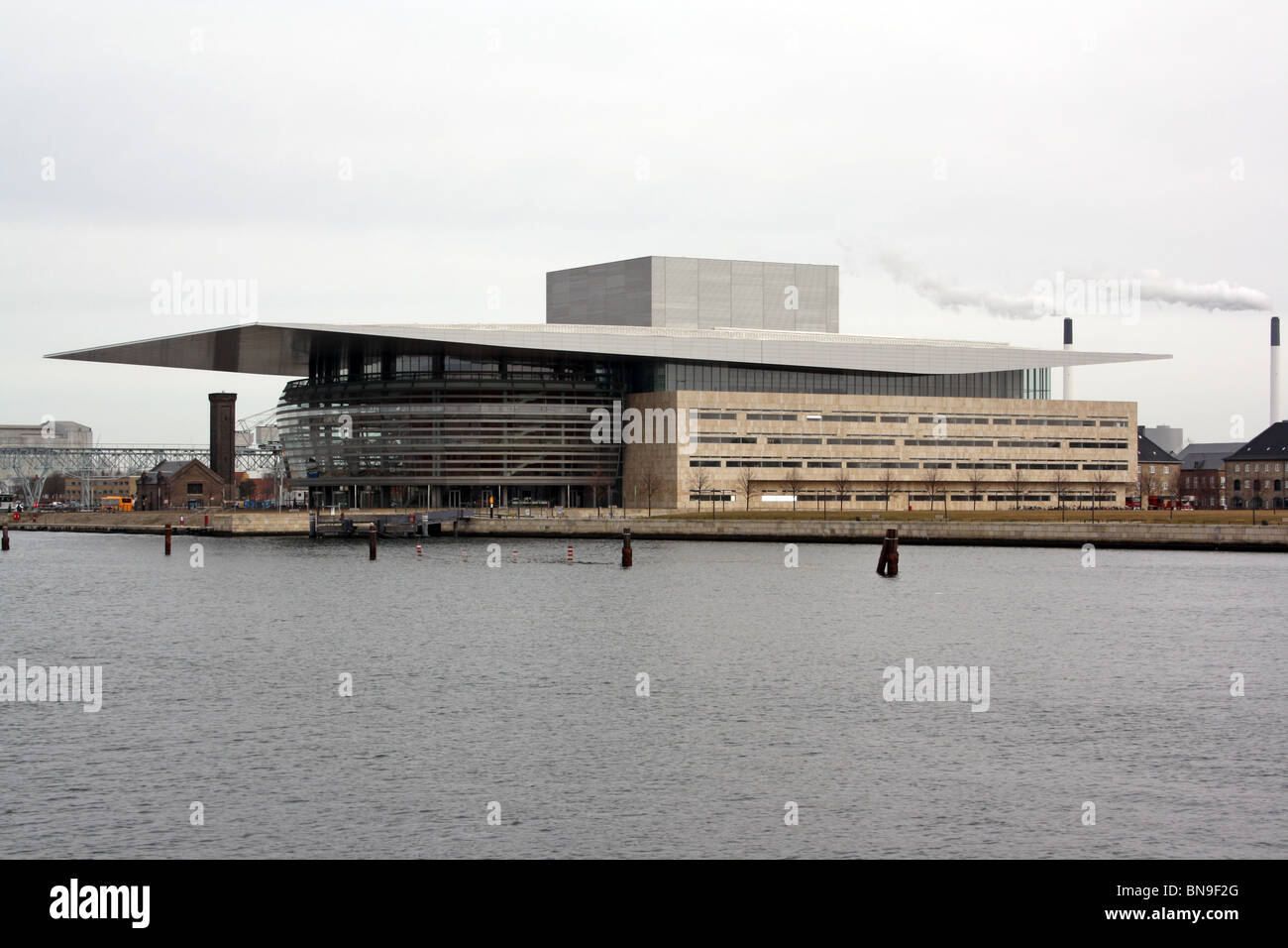 Operaen, il Copenhagen Opera House, Danimarca. Foto Stock