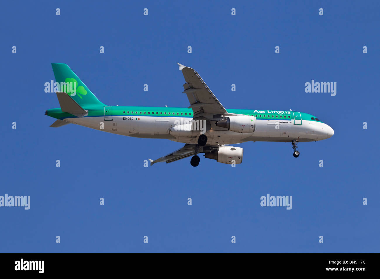 Un Airbus A320 della compagnia aerea irlandese Aer Lingus Foto Stock