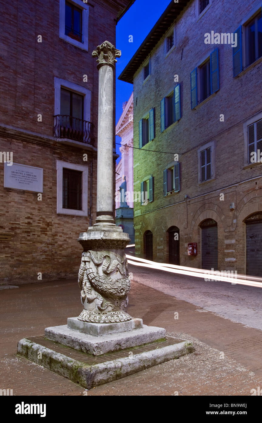 Urbino, Marche, Italia, street view Foto Stock
