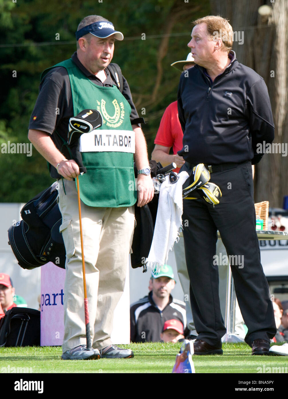 Harry Rednapp giocando a golf presso JP McManus torneo a Adare Irlanda Foto Stock