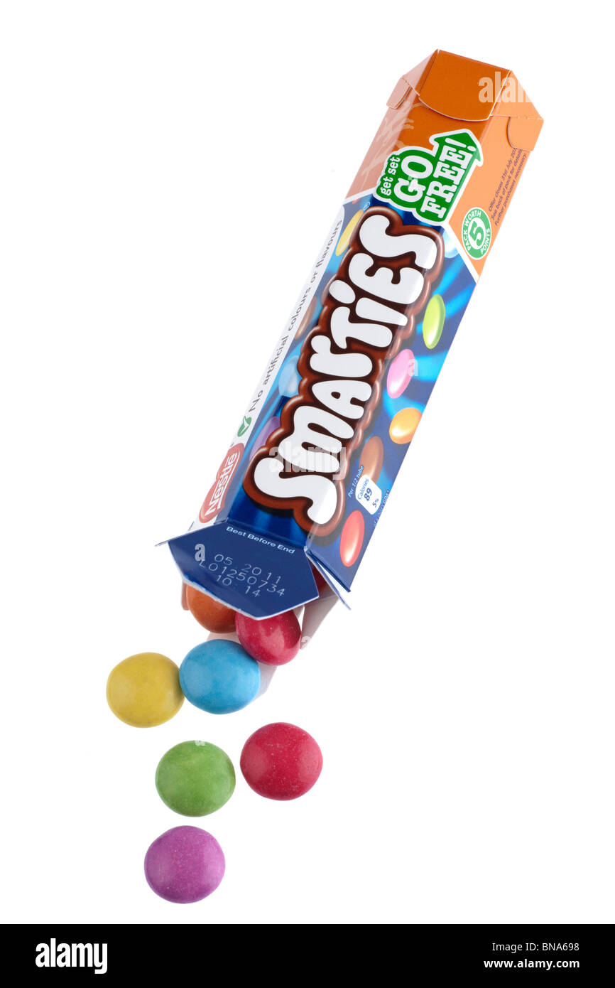 Box of smarties sweets immagini e fotografie stock ad alta risoluzione -  Alamy