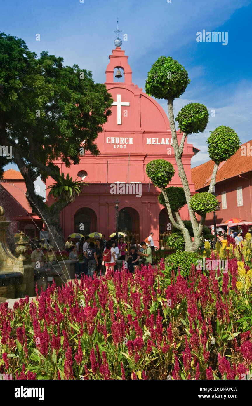 La Chiesa di Cristo Town Square Malacca Melaka Malaysia Foto Stock