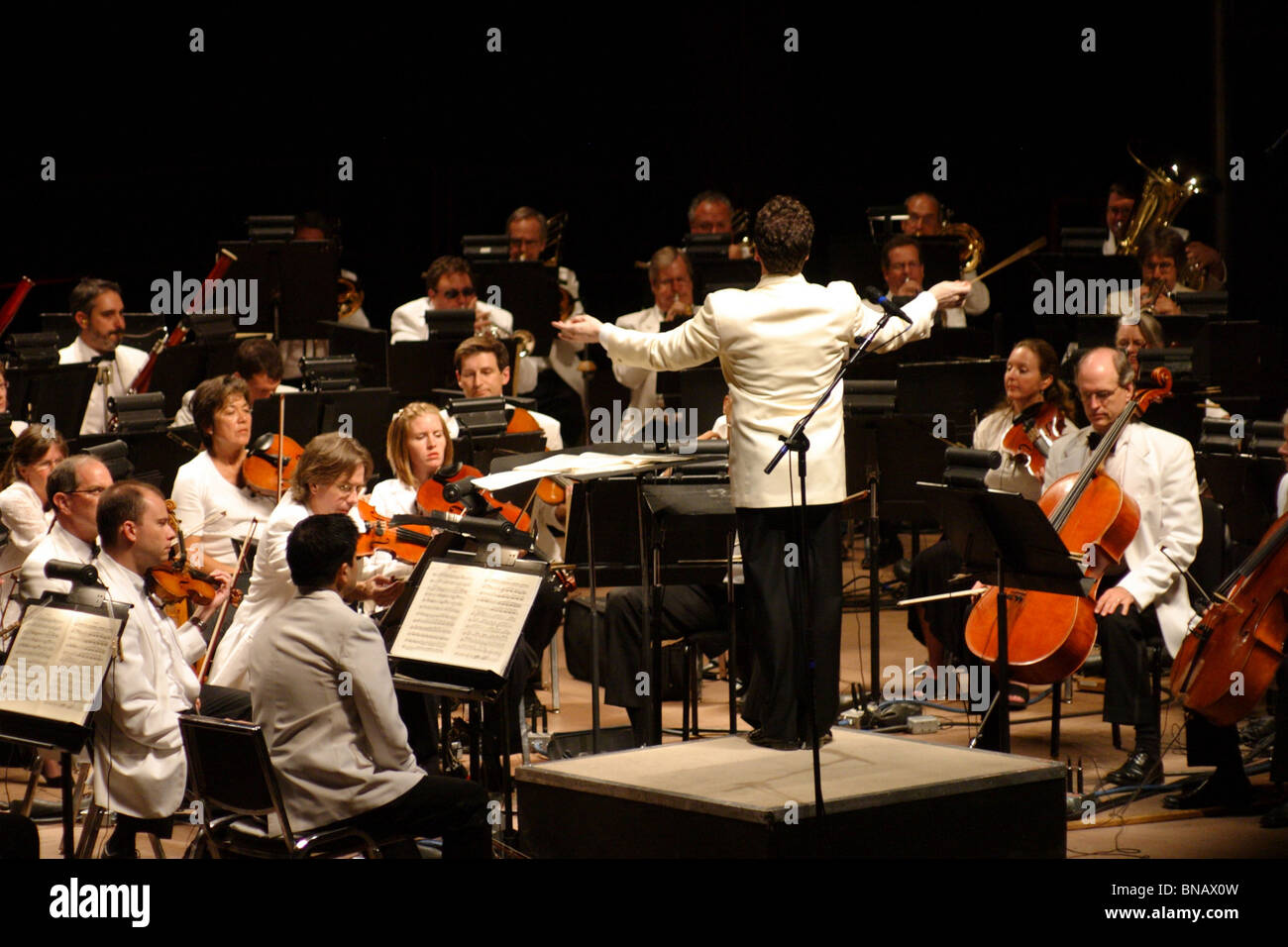 Colorado Symphony Orchestra al Red Rocks Foto Stock