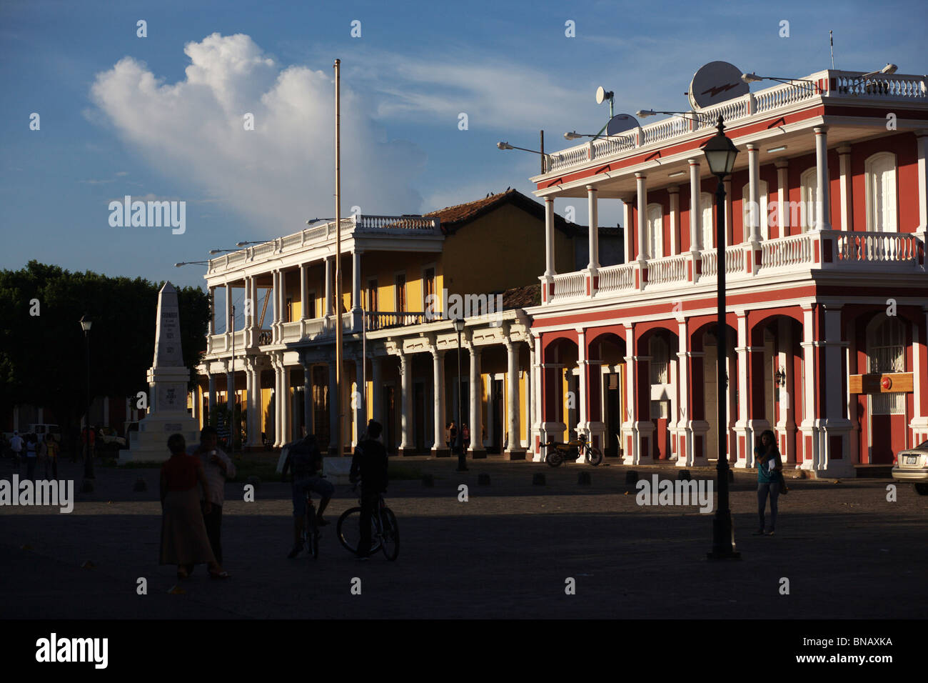 Il Palazzo Episcopale in Avenida Guzman in Granada in Nicaragua Foto Stock