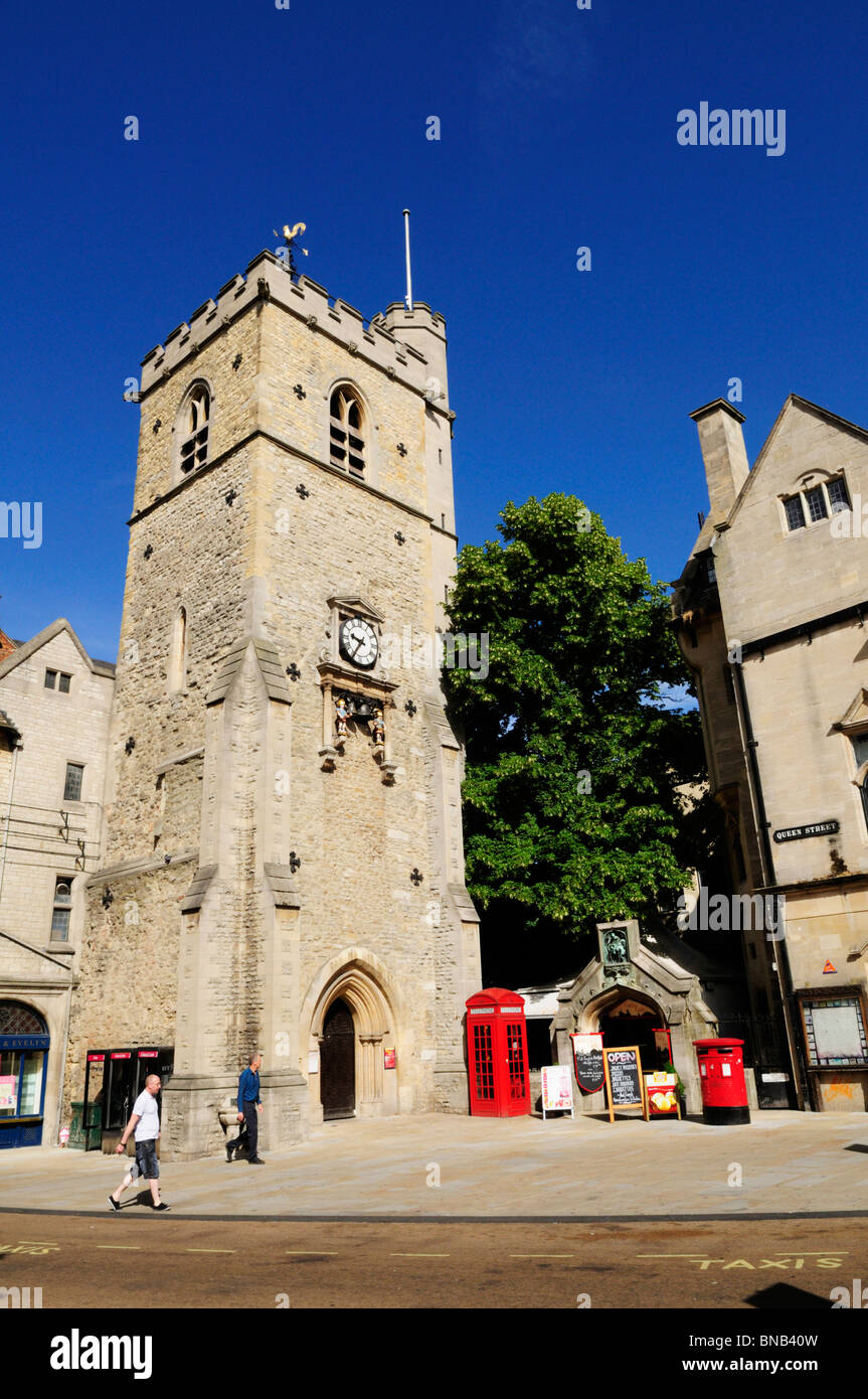 Torre Carfax, Oxford, England, Regno Unito Foto Stock