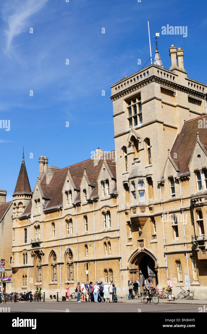 Balliol College in Broad Street, Oxford, England, Regno Unito Foto Stock