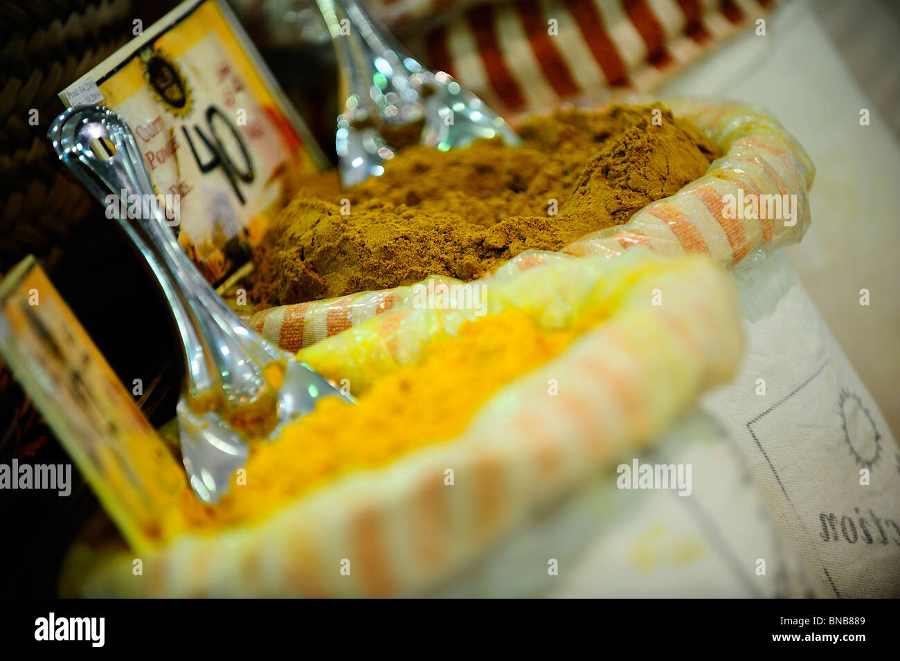 Garam Masala in un negozio di spezie Foto Stock