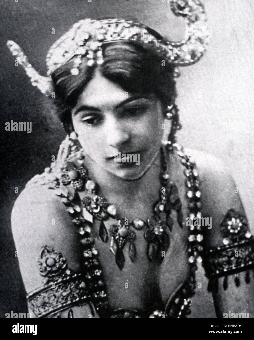 MATA HARI (1876-1917) olandese danzatrice esotica che è stato eseguito per lo spionaggio durante il WW1 Foto Stock