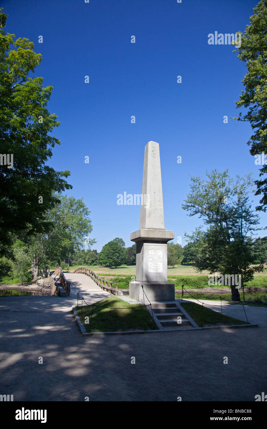 Minute Man National Historical Park Foto Stock