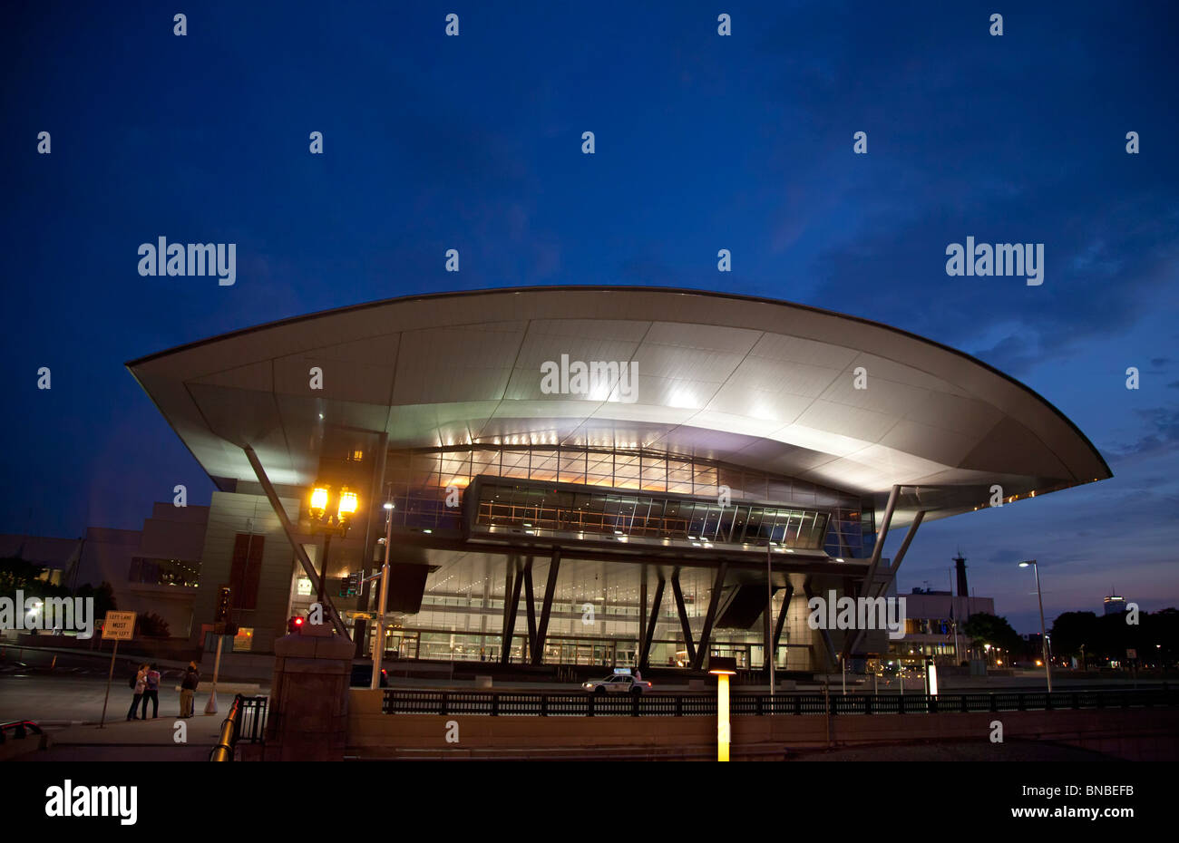 Boston, Massachusetts - Boston Convention & Exhibition Center. Foto Stock