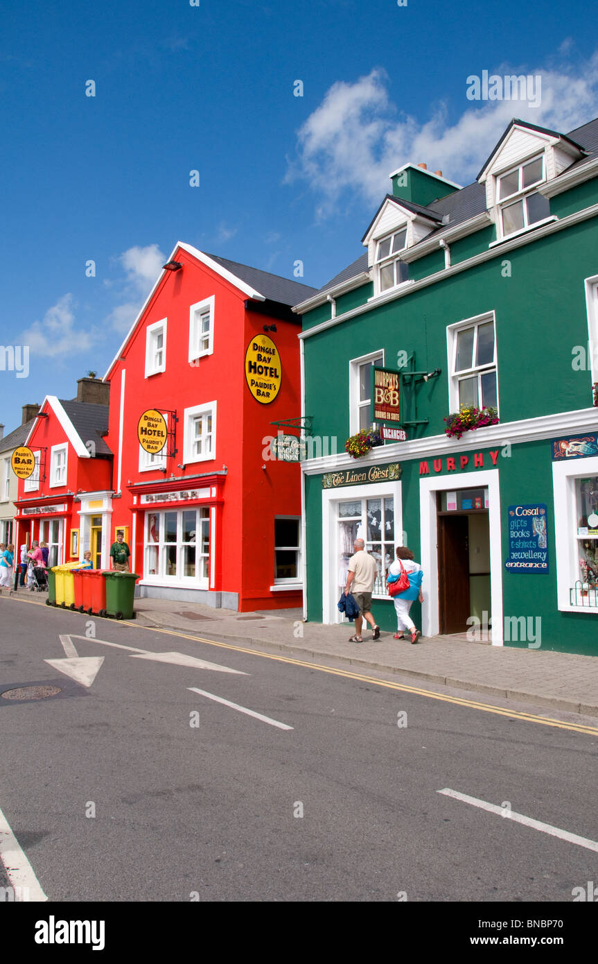 Dingle città sulla penisola di Dingle, nella contea di Kerry, Irlanda Foto Stock