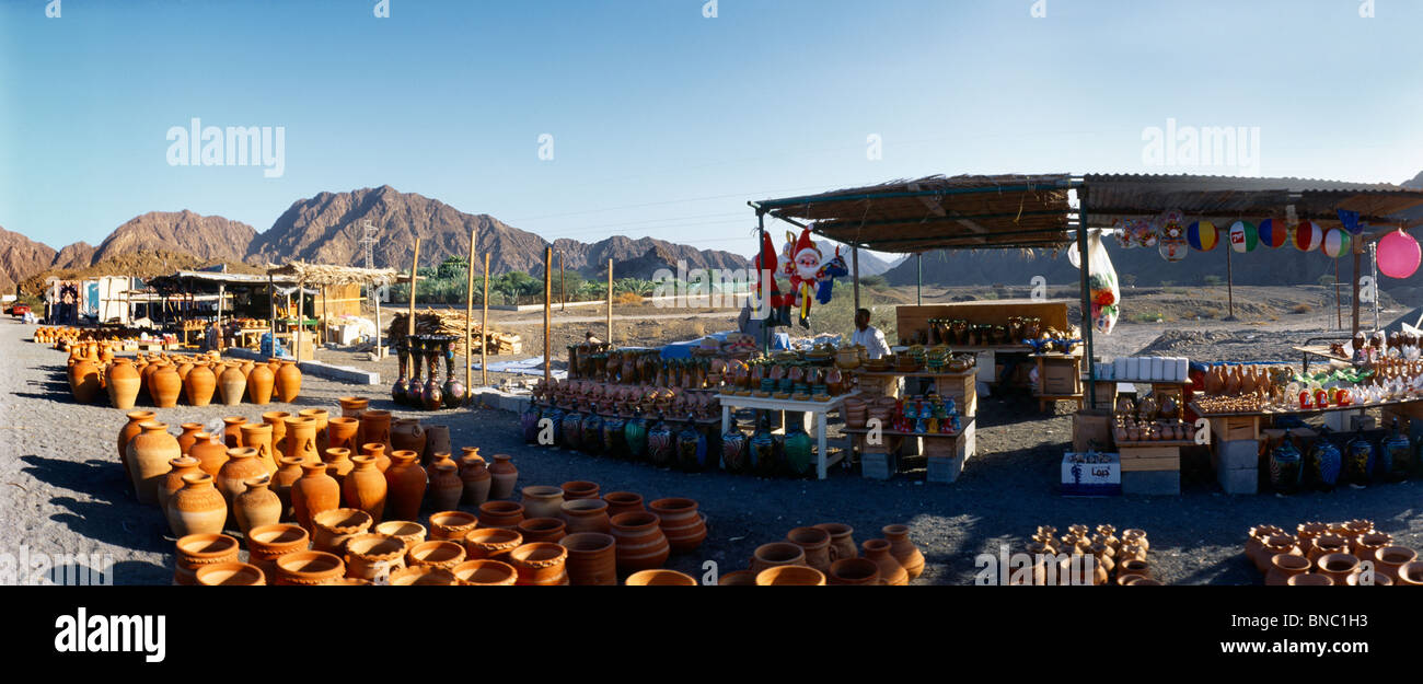 Ras Al Khaimah Emirati Arabi Uniti Mercato del venerdì Masafi Foto Stock