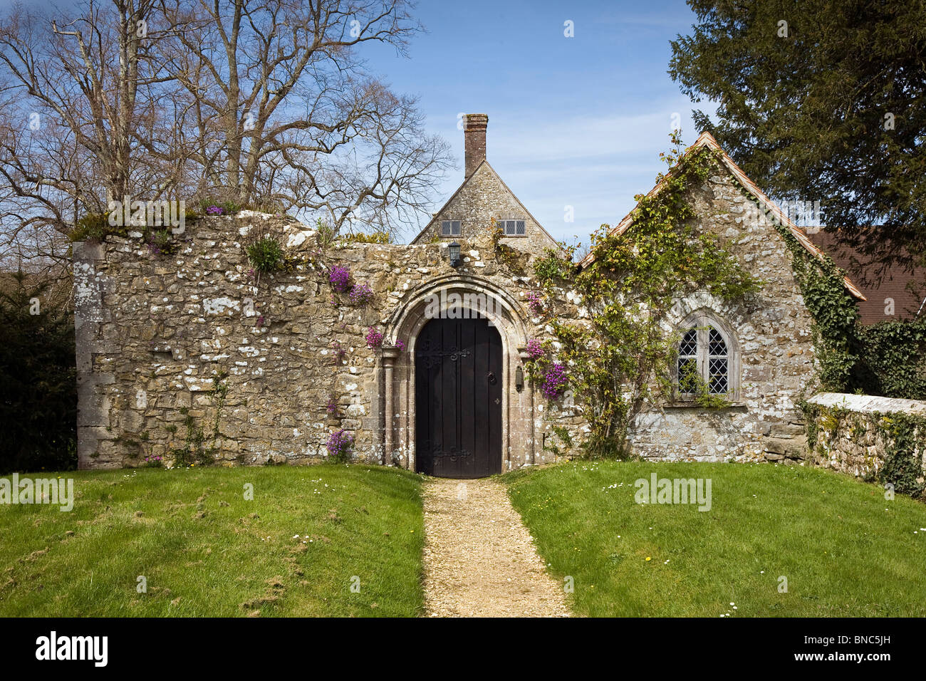 Beaulieu Abbey Church Foto Stock