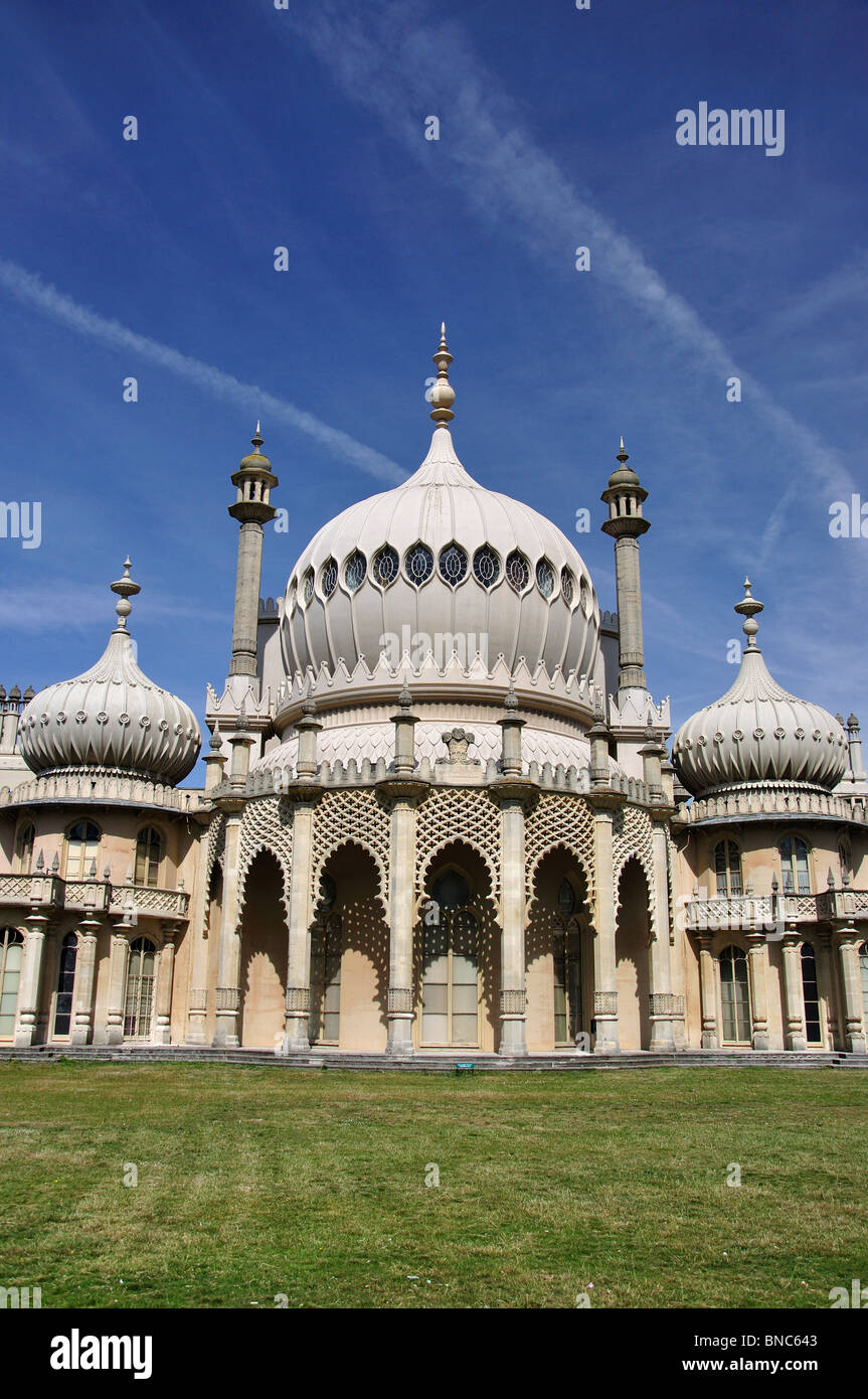 Il Royal Pavilion, Pavilion fabbricati, Brighton East Sussex, England, Regno Unito Foto Stock