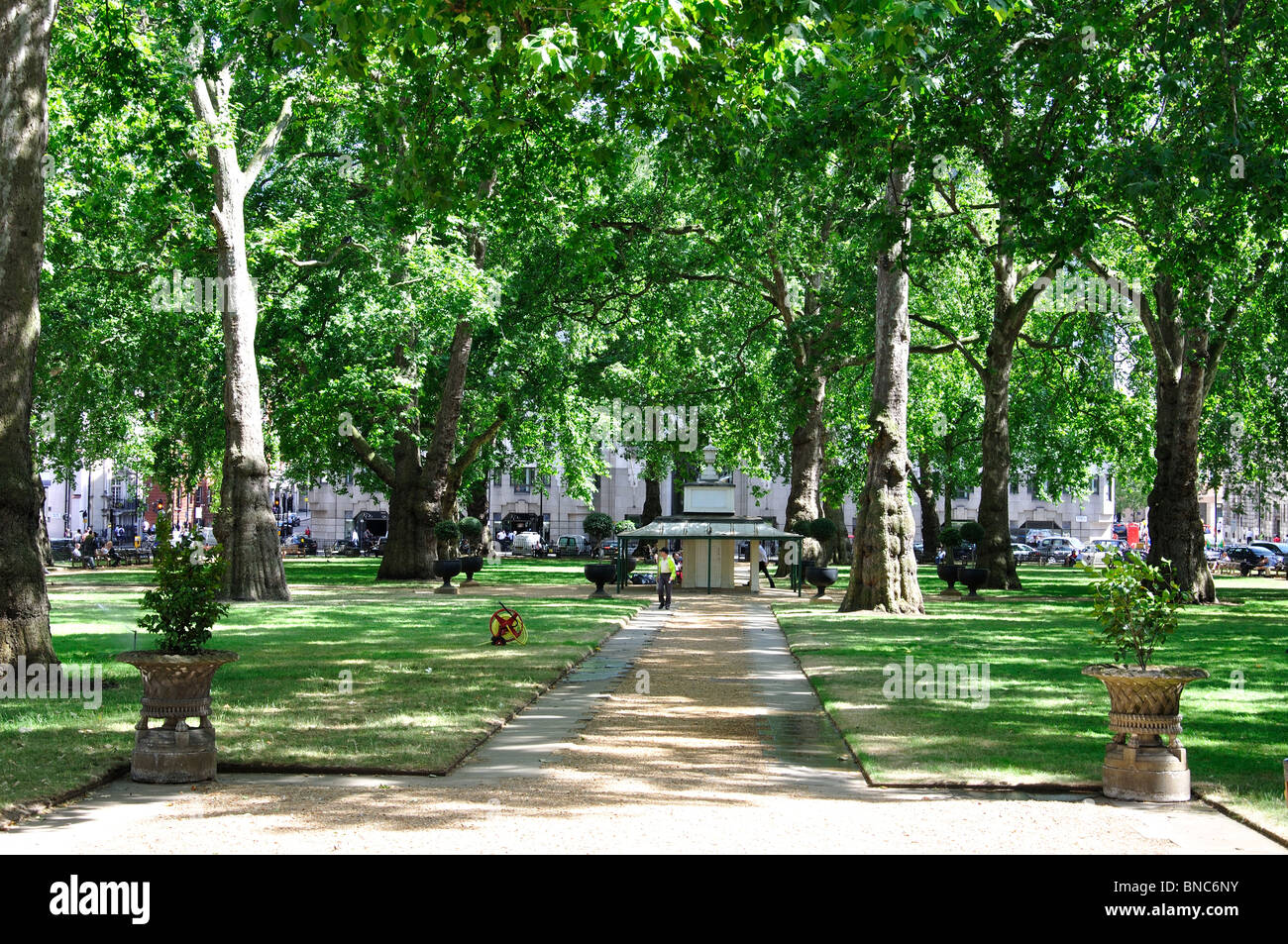 Berkeley Square, Mayfair, City of Westminster, Greater London, England, Regno Unito Foto Stock