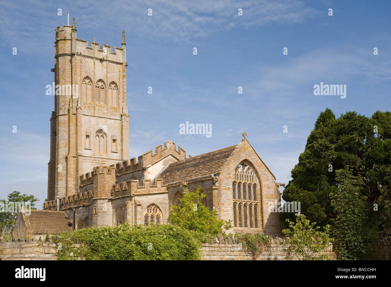 Inghilterra Somerset Long Sutton chiesa Foto Stock