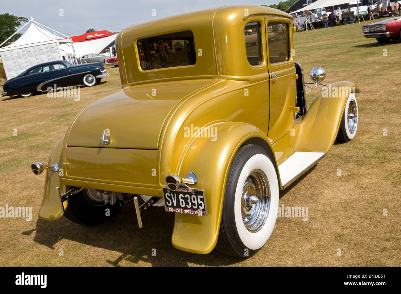 1930 Ford Modello un " Arizona UN' nelle automobili, Stars & Chitarre display a 2010 Goodwood Festival of Speed, Sussex, Inghilterra, Regno Unito. Foto Stock