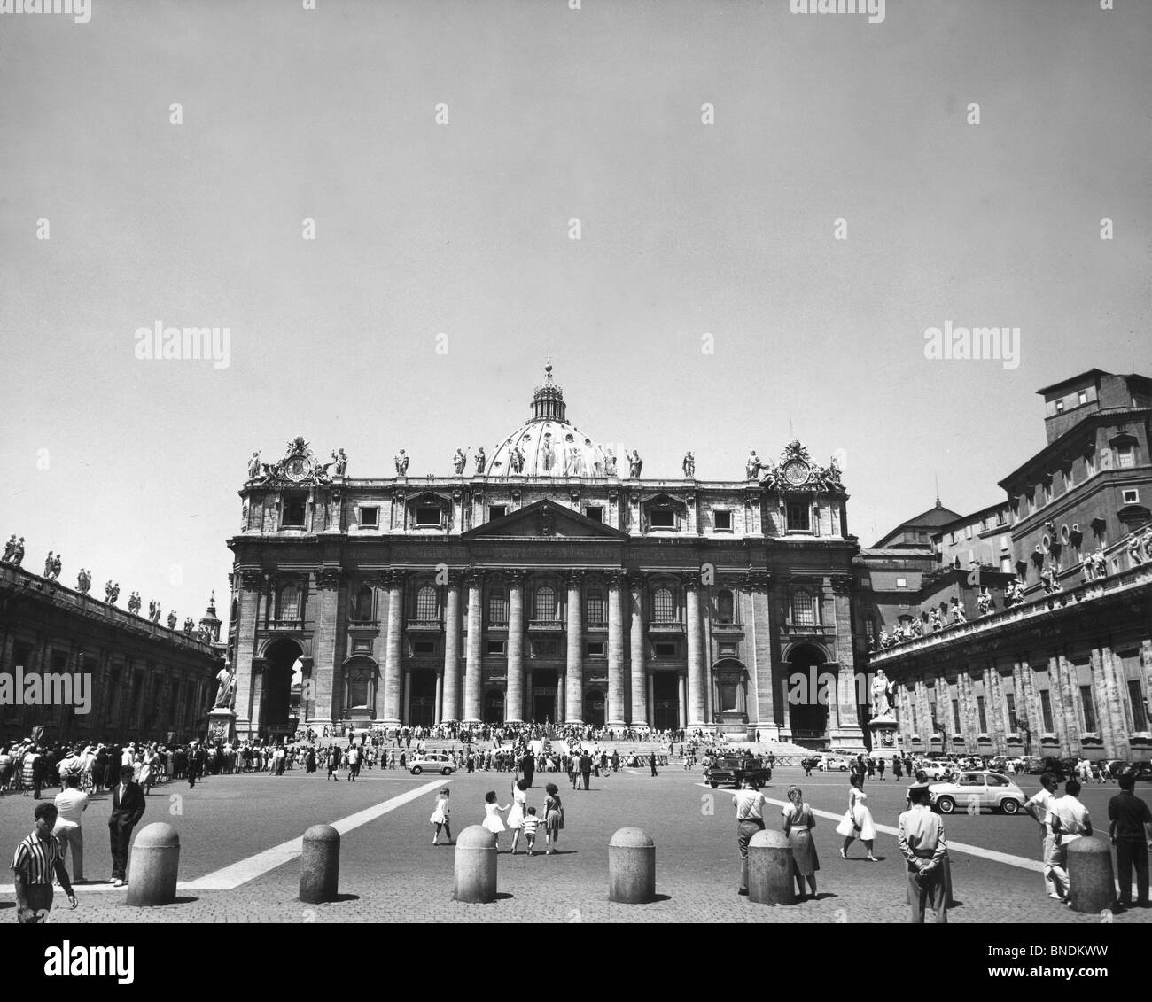 La Basilica di San Pietro Città del Vaticano Foto Stock