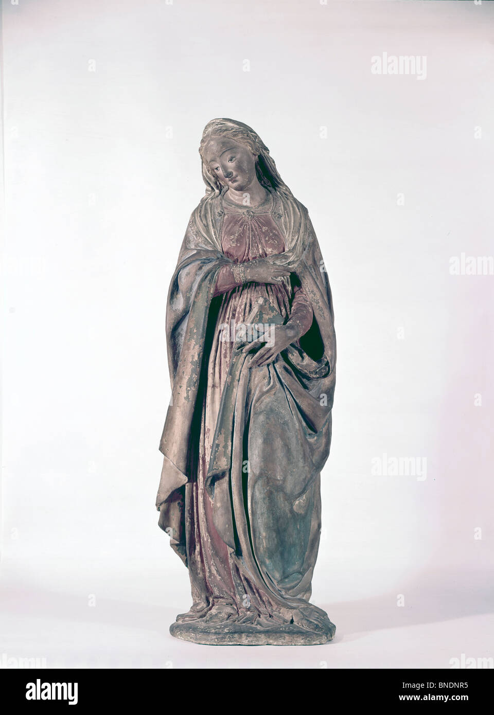 Titolo sconosciuto (donna figurina) Di artista sconosciuto Foto Stock