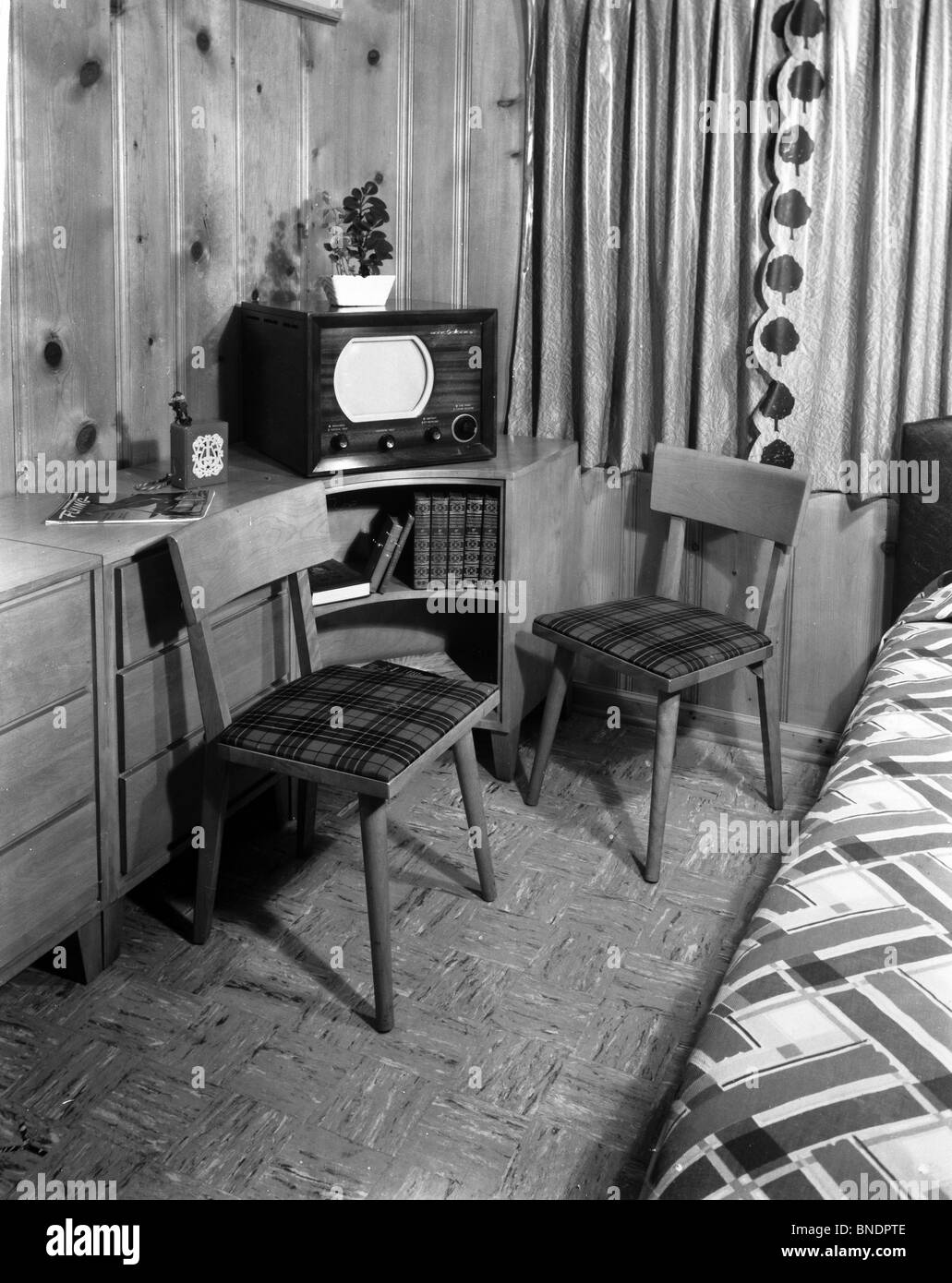 Interno di una casa, 1949 Foto Stock