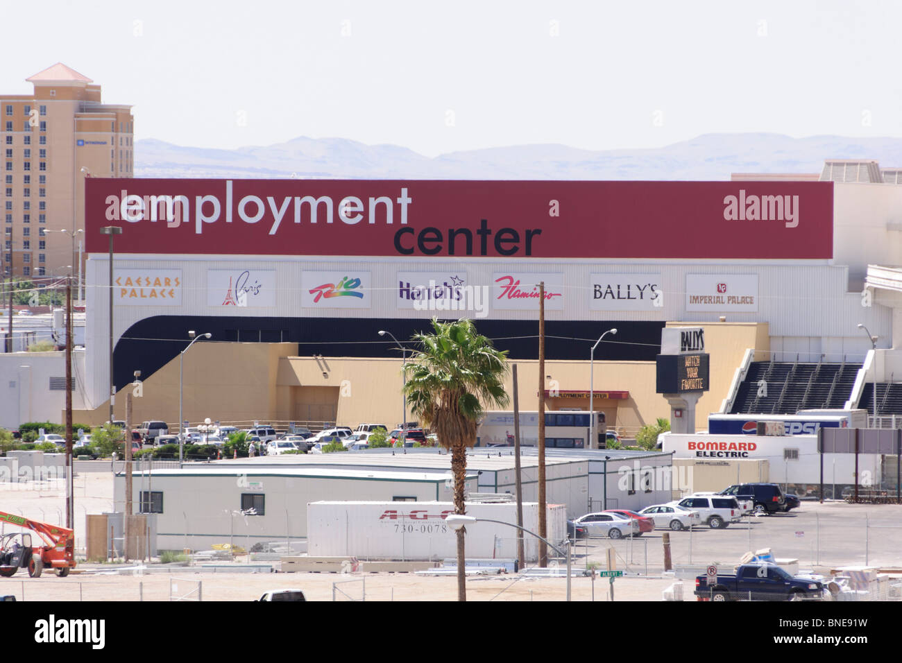 Las Vegas centro di occupazione Foto Stock