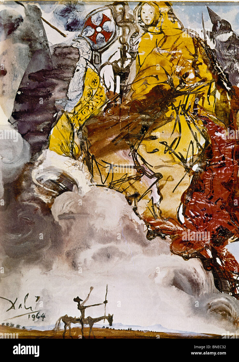 Visione di Salvador Dali, 1904-1989 Foto Stock