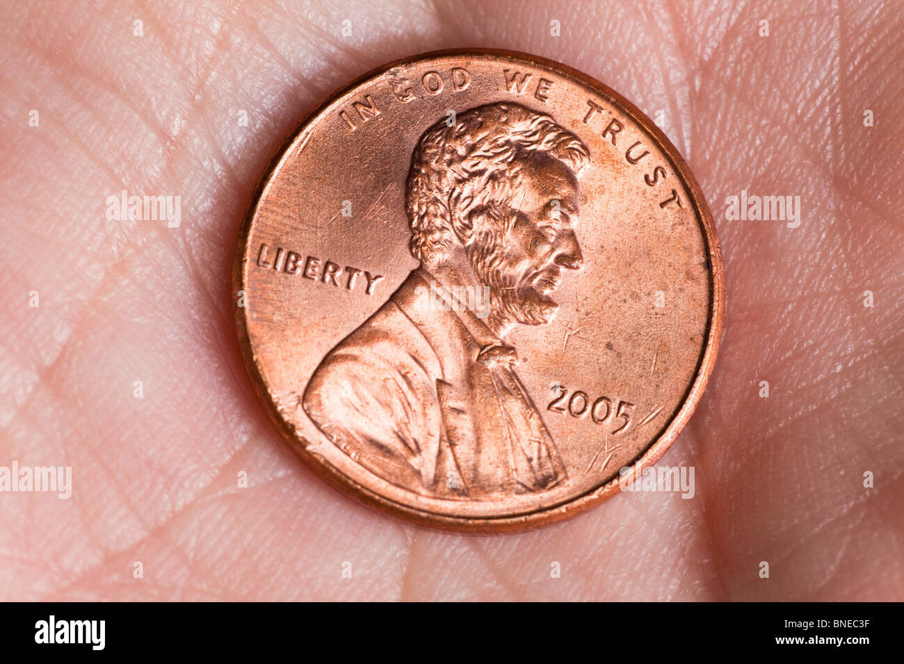 Noi Penny close up shot Foto Stock