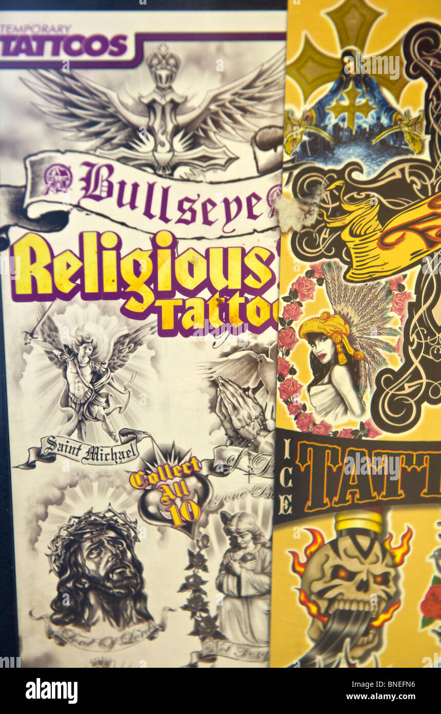 Tatuaggio religioso immagini e fotografie stock ad alta risoluzione Alamy