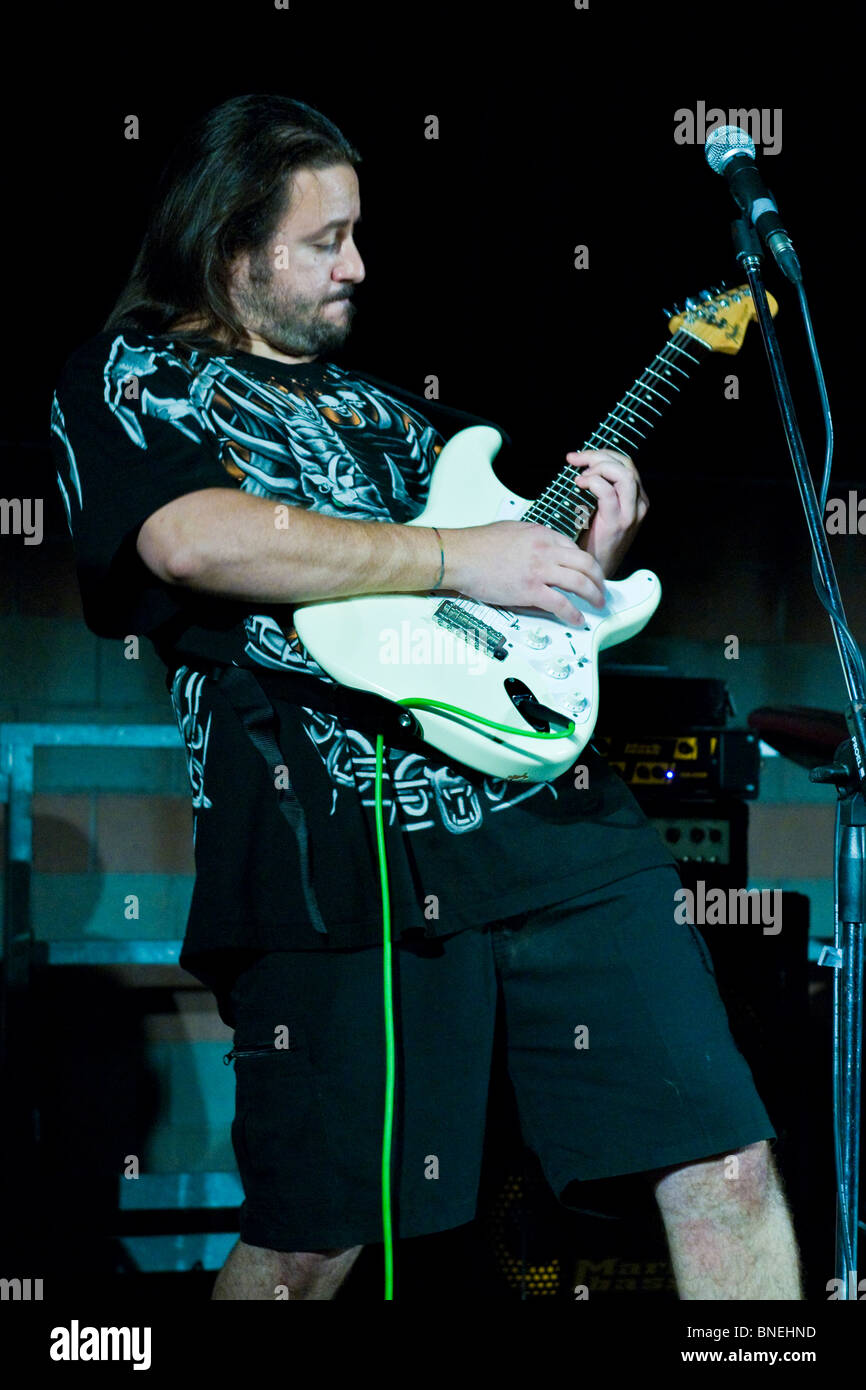 Il chitarrista, Festival Robecchetto con Induno (MI) Foto Stock