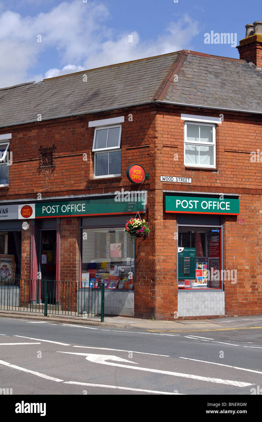 Il post office, Southam, Warwickshire, Inghilterra, Regno Unito Foto Stock