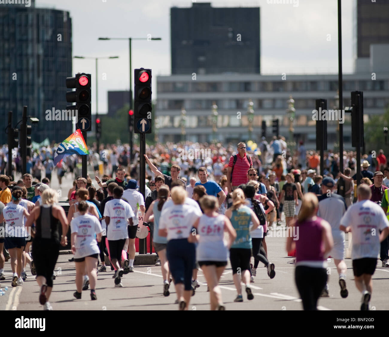 Il British 10k Run, London, 2010 Foto Stock