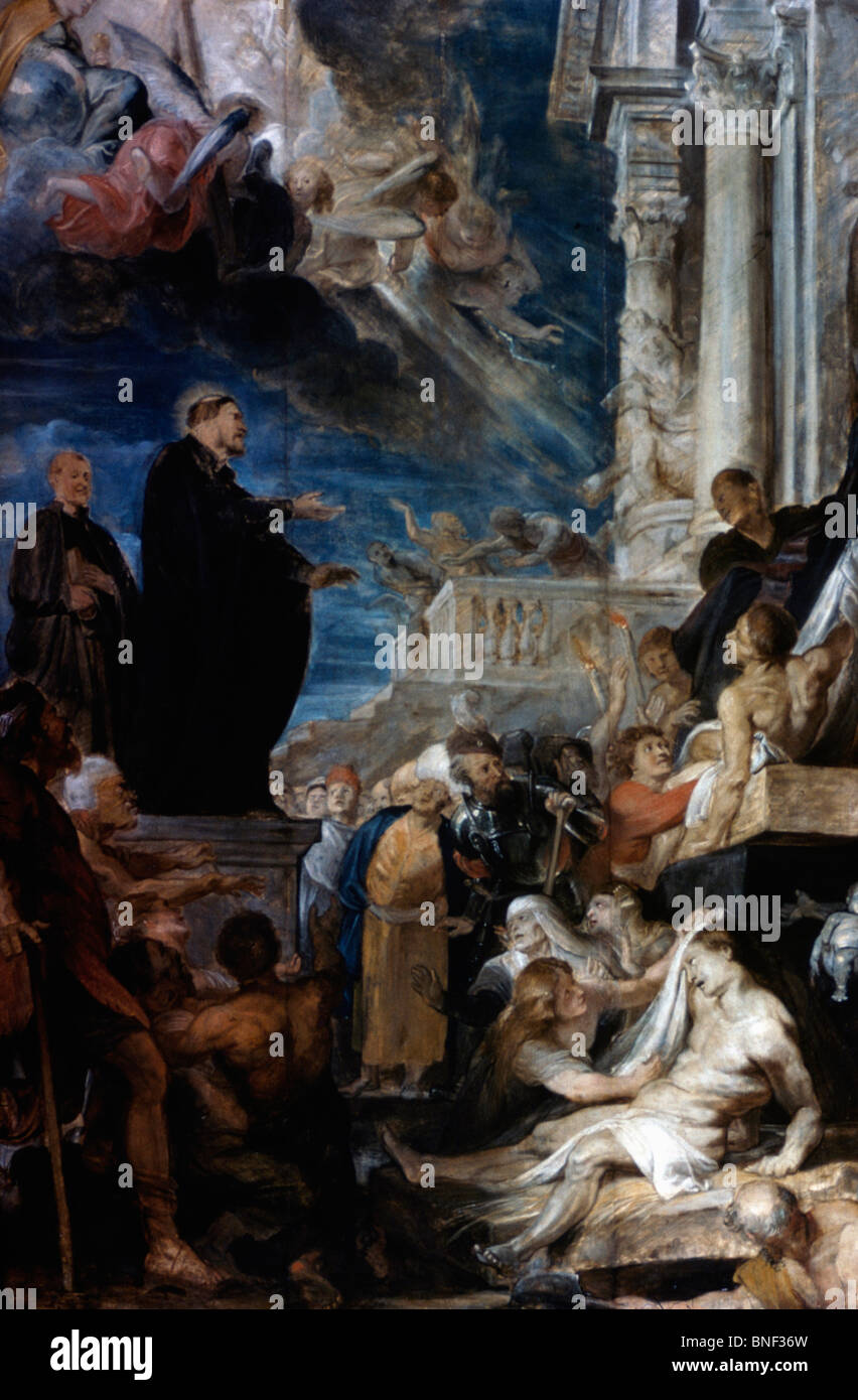 San Francesco Saverio da Peter Paul Rubens, (1577-1640) Foto Stock