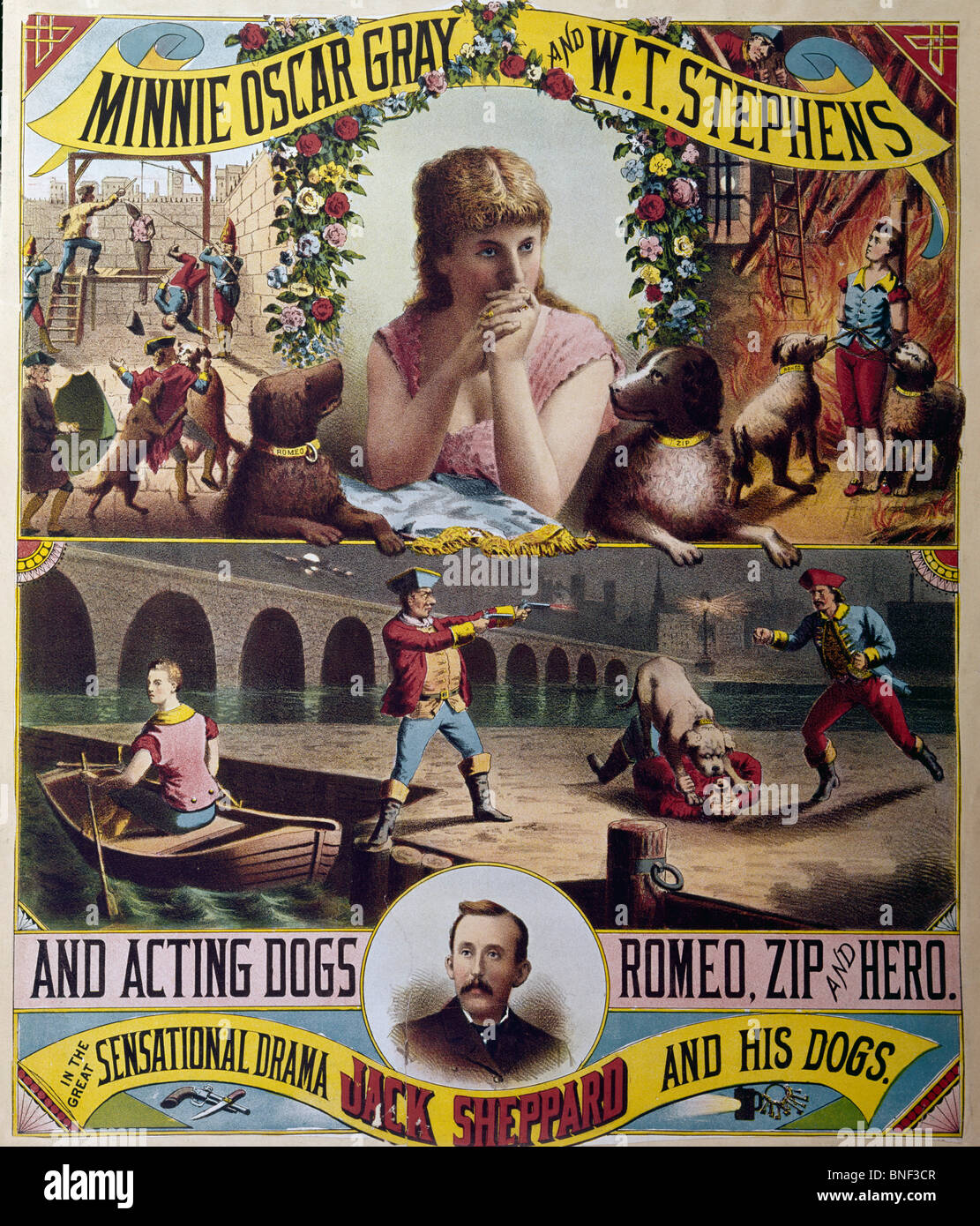 Teatro Antico Poster Foto Stock