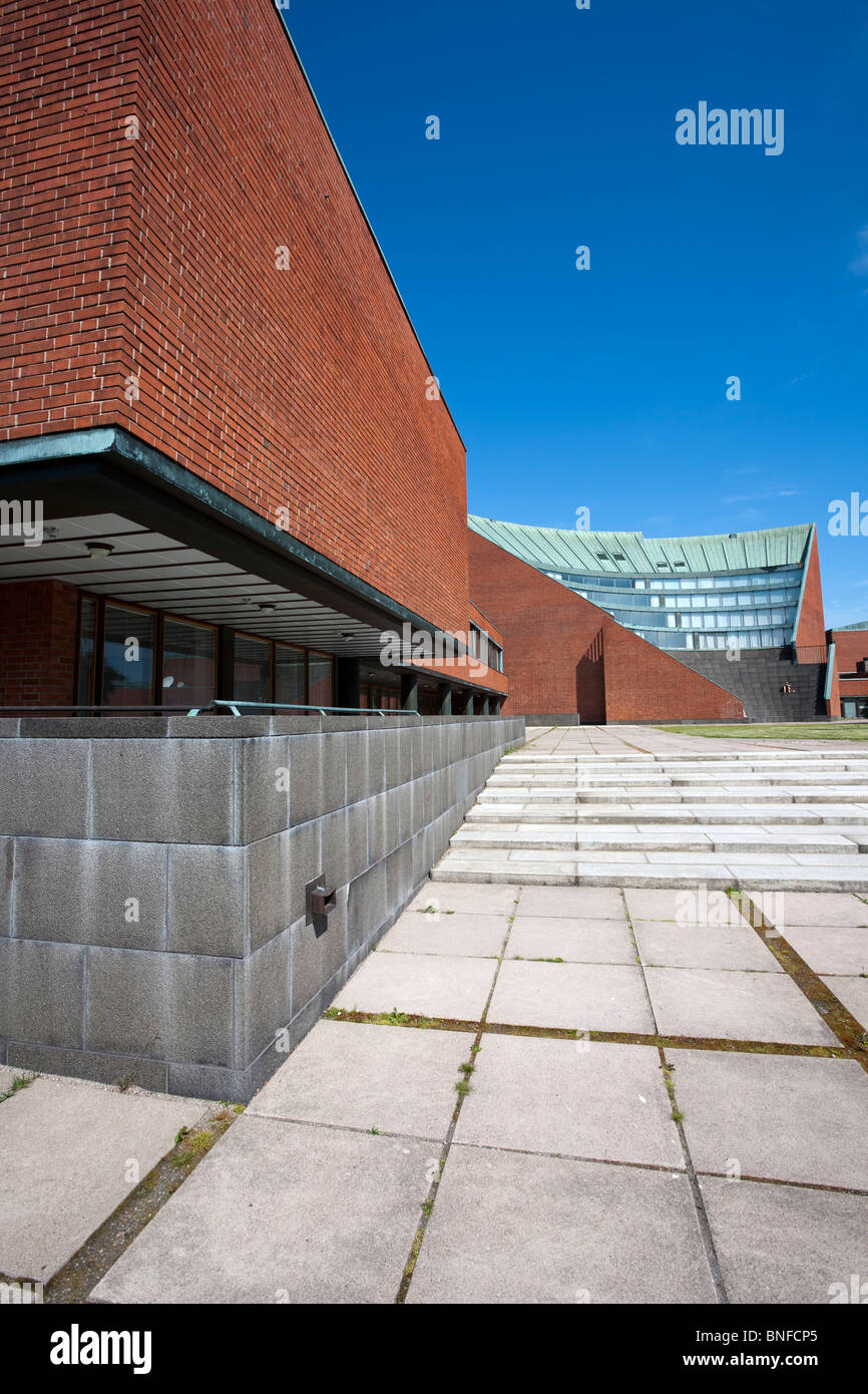 L'edificio principale dell'Università di Tecnologia di Helsinki Foto Stock