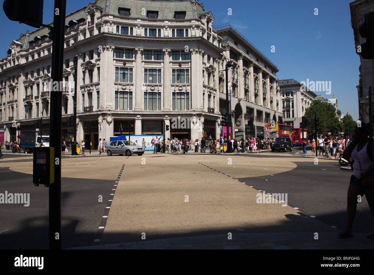 Oxford Circus, London, Regno Unito Foto Stock