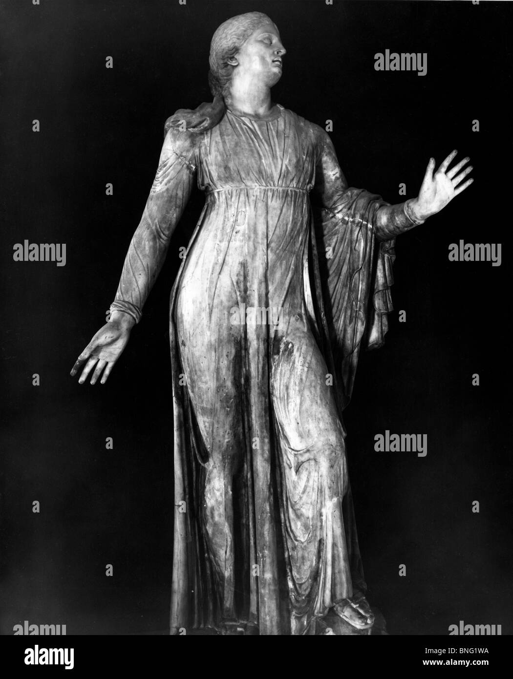 Apollo ripristinato come Figlia di Niobe, scultura, Italia, Firenze, Galleria degli Uffizi Foto Stock