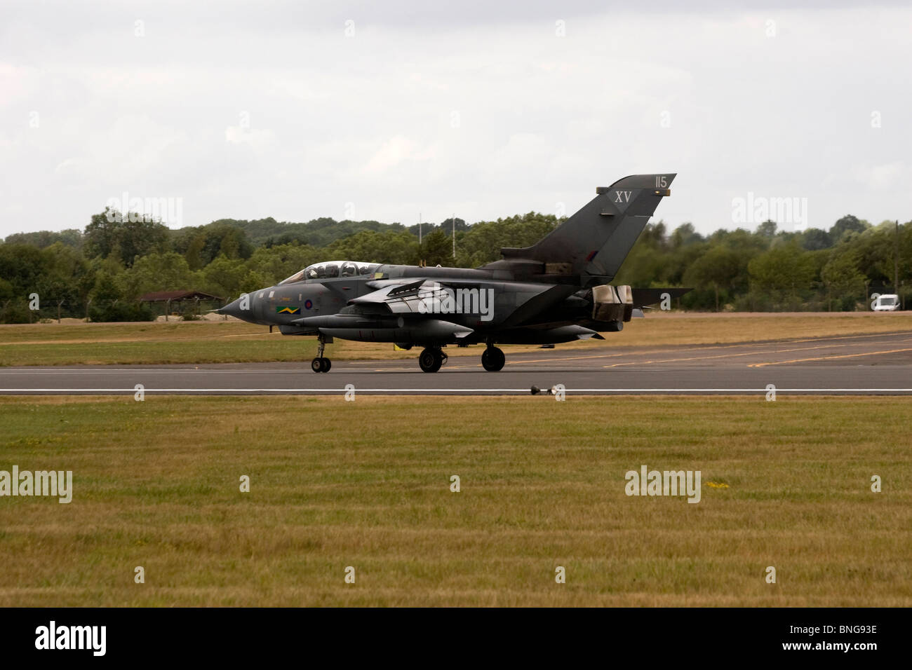 RAF Tornado Fighter Bomber aeromobili a Royal International Air Tattoo RIAT 2010 Air Show Fairford Foto Stock