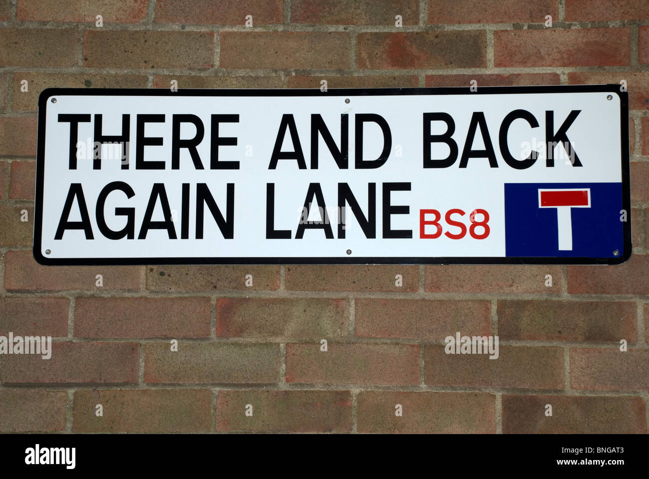 C'e di nuovo indietro Lane, Bristol, Inghilterra Foto Stock