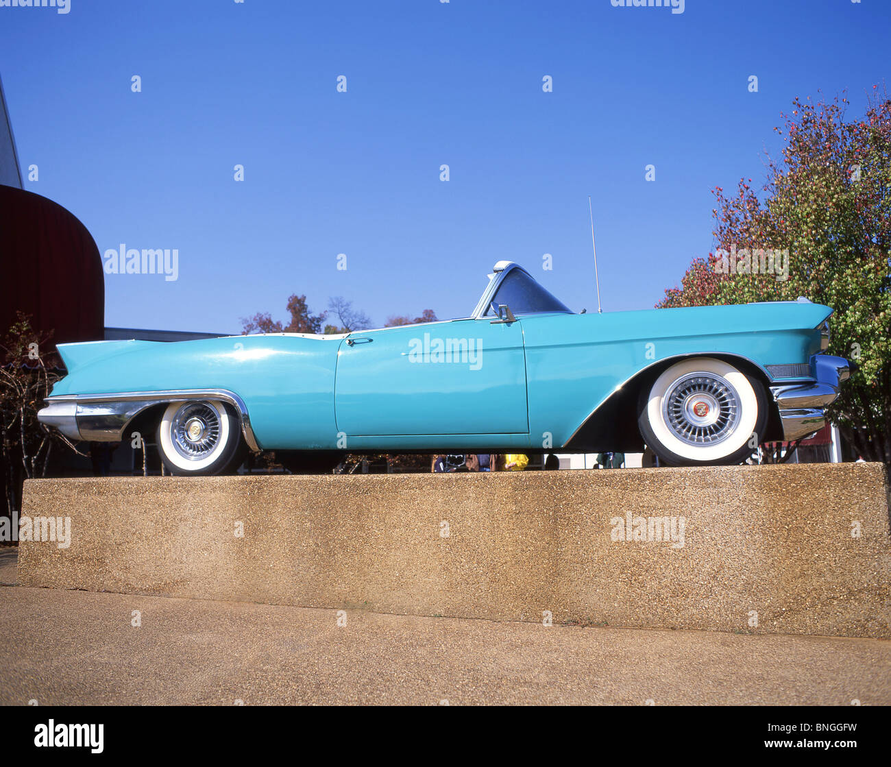 Elvis Presley Auto Museo, Casa di Graceland, Elvis Presley Boulevard, Whitehaven, Memphis, Tennessee, Stati Uniti d'America Foto Stock